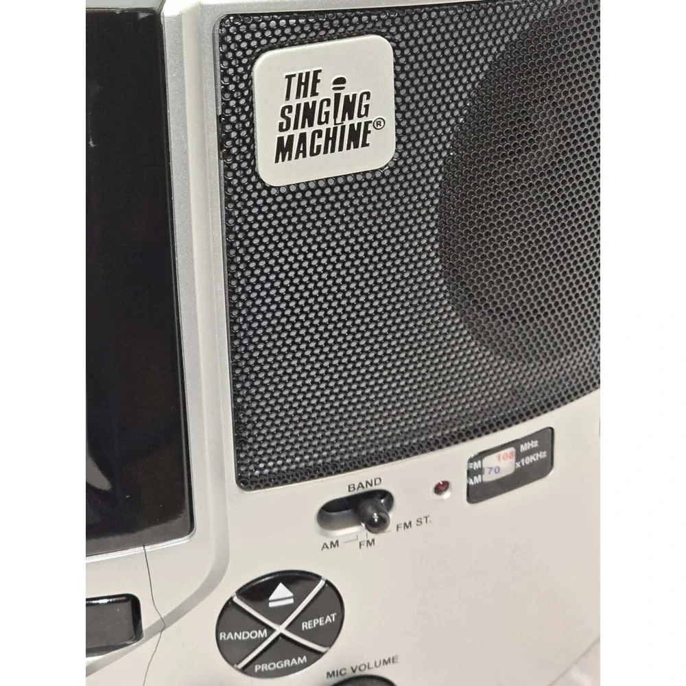 The Singing Machine SMVG-620 KaraokeVision CDG TV System Camera Tested Works